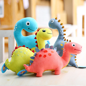 Custom Lovely Cute Stuffed Animal <b>Weighted</b> Dinosaur <b>Dino</b> Plush Toy PP Cotton Filled Kid Children Gift for Sale - Product Image 3