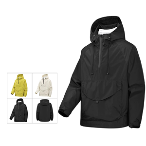 Veste d'extérieur professionnelle coupe-vent et imperméable pour homme 2026, idéale pour l'alpinisme et la pêche, avec fermeture éclair - Product Image 4
