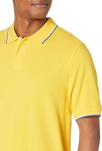 เสื้อยืดโปโลสำหรับผู้ชายเสื้อโปโลผ้าฝ้ายนิ่มระบายอากาศได้ดี100เปอร์เซ็นต์ - Product Image 4