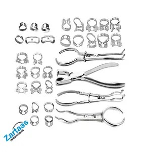 High Quality Rubber Dam Starter Set Kit with Frame Punch Clamps Dental Instruments Manufacturer and Exporter