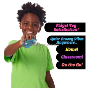 Juguetes antiestrés de diseño cuadrado con forma de cubo de hielo, juguetes sensoriales suaves para niños y adultos - Product Image 5