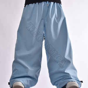 Pantalon de ski pour homme Streetwear personnalisé OEM Snowboard Respirant Imperméable Fermeture à glissière Coupe-vent Oversize Chaud Léger - Product Image 1