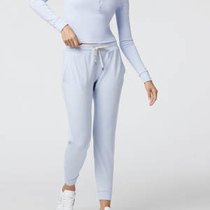 Pantalones de chándal de mujer casuales para correr Fitness Yoga pantalones de Jogger de algodón al por mayor fabricante OEM - Product Image 1