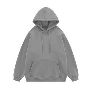 Sweat à capuche d'hiver écologique en polyester/coton polaire brodé ODM de qualité supérieure pour hommes coupe régulière - Product Image 2