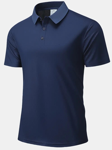 6pcs Men's Colorful Print for Shirts Breathable 3D Fit Smart <b>Temperature</b> <b>Control</b> Lightweight Casual Sports Wear Pocket 100% - Product Image 5