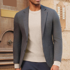 Chandails tricotés en tissu doux pour hommes à prix bon marché OEM Design Custom Made Street Wear Pullover Chandails pour hommes - Product Image 6