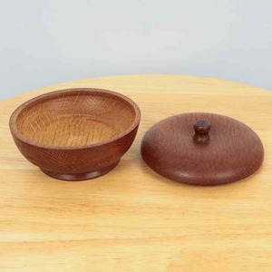 Couvre-plat et plat en bois naturel, vaisselle moderne peinte à la main pour la maison, l'hôtel, le restaurant, taille et logo personnalisés - Product Image 6