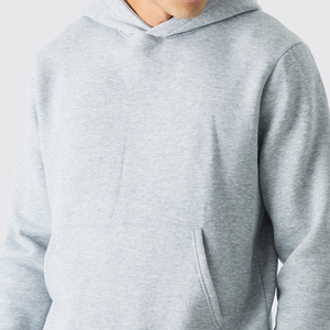 เสื้อฮู้ดสำหรับผู้ชายผ้าคอตตอน40% 60% มีฮู้ดคลุมศีรษะขนาดพลัสไซส์ผ้าเนื้อนุ่มออกแบบโลโก้ได้ตามต้องการ - Product Image 3