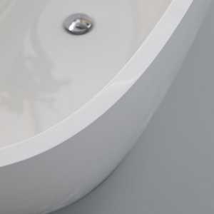 Bañera Rectangular Independiente Koricini de Diseño Italiano Sin Desbordamiento, Muebles de Baño de Primera Calidad - Product Image 5