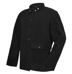 Proveedor a granel, ropa de trabajo de seguridad, chaquetas de cuero de soldadura productivas, desgaste de soldadura, chaquetas de soldadura industriales al mejor precio - Product Image 2