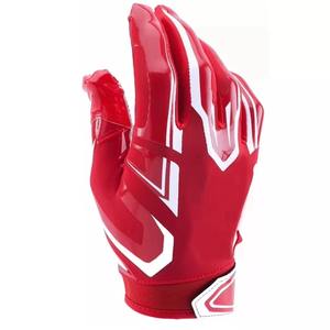 Gants de receveur de football américain conçus sur mesure par un fabricant professionnel, adhérence antidérapante, légers, respirants, ajustables - Product Image 2