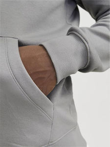 Sweat à capuche zippé Boxy en coton de haute qualité Sweats à capuche épais et surdimensionnés à double fermeture éclair personnalisés pour hommes - Product Image 5