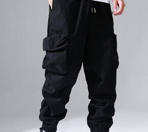 Pantalones Cargo de hombre al por mayor, pantalones Cargo de algodón 100% a la moda con logotipo personalizado, pantalones transpirables para hombre - Product Image 3