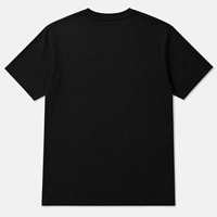 T-shirt en jersey 100 % coton pour homme, 180 GSM, coupe classique, anti-plis, écologique, imprimé graphique, streetwear décontracté, manches courtes