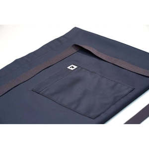 Delantal de cocina francés Toledo 1/2, impermeable, de algodón, diseño cruzado en la espalda, liso, para chef, barbacoa, bodas, limpieza, cocina, Navidad - Product Image 2