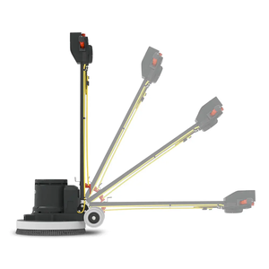 Pulidora de Pisos Numatic HFM1515-R de 450 mm con Almohadilla Roja, Almohadilla Negra y Motor de Almohadilla, Máquina Pulidora, Abrillantadora y Fregadora - Product Image 2