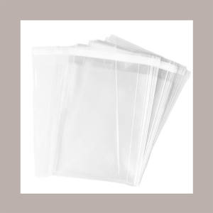 Moplefan 100 Clear Plastic Seal & Side Gusset <b>Bags</b> 270x330mm for Wrapping Food Panettone 500g Colomba 300g Salad <b>Cakes</b> - Product Image 3