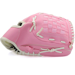 Venta al por mayor Guantes de béisbol para zurdos para jóvenes y adultos Equipo de entrenamiento de bajo precio para jarras Material de cuero - Product Image 4