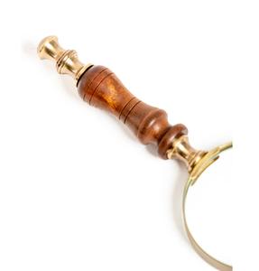 Ready to Ship <b>Desktop</b> Nautical Brass Magnifier with <b>Antique</b> Style Metal Crafted Magnifier Glass For Sale - Product Image 6