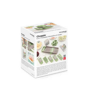 InnovaGoods Mandoline-râpeuse 6 en 1 pour une préparation efficace des légumes à la maison ou en cuisine commerciale - Product Image 1