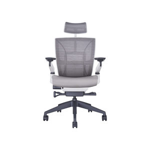 ErgoChair Plus Modern Contemporary Office <b>Chair</b> Adjustable Headrest Ergonomic Design Featuring PU Fabric Aluminium Plastic - Product Image 4