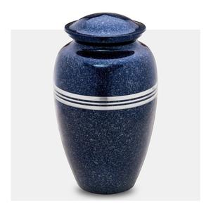 Adult Human Cremation <b>Ash</b> Urn Beautiful Speckled Indigo Glossy Finish <b>for</b> Timeless <b>Keepsake</b> Also Available Listed Separately - Product Image 2