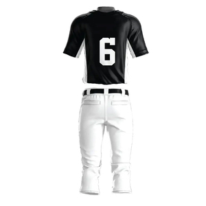 Conjunto de Uniforme de Béisbol Unisex con Jersey y Pantalones Estampados Transpirables de Talla Grande para Entrenamiento en Equipo y Ropa Deportiva - Product Image 1