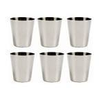 Verres à liqueur en acier inoxydable de qualité supérieure pour le vin et le bar produit purement fait à la main en métal avec taille personnalisée - Product Image 6