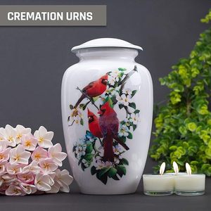 Proveedor a granel de material de aluminio hecho urnas de cremación para adultos utilizadas para cenizas - Product Image 3