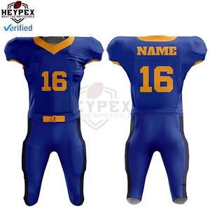 Nouveau design personnalisé 7v7 drapeau football américain uniformes jeunesse haute qualité Sublimation maillots de football américain drapeau football - Product Image 1