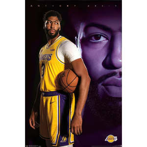 Anthony Davis 19 Los Angeles Lakers NBA <b>Poster</b> Digital Printing Techniques for Graphics - Product Image 1