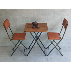 Modern <b>Foldable</b> <b>Table</b> <b>and</b> <b>Chairs</b> Set 55x55cm <b>Table</b> <b>and</b> 2 <b>Chairs</b> CBCF280 - Product Image 5