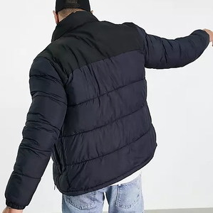 Veste chaude en duvet pour hommes avec capuche courte Vente en gros Vêtements d'hiver Manteau imperméable rembourré grande taille - Product Image 4