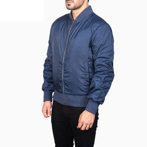 Nouveau design blouson d'aviateur d'hiver pour hommes vente en gros de blouson d'aviateur zippé de haute qualité pour hommes - Product Image 2