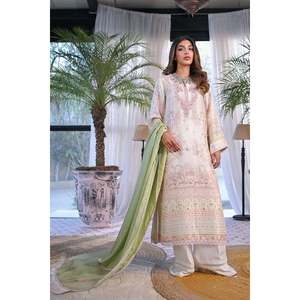 Chiffon <b>Hareem</b> Shirt and Dupatta for Spring Summer - Product Image 2