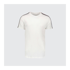 T-shirt en coton premium pour homme, coupe oversize, uni, décontracté, basique, personnalisable, OEM ODM - Product Image 1