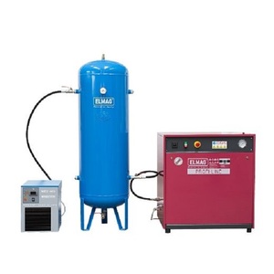 Compresor Elmag PROFI-LINE 'SILENT' con Motor de Larga Duración, Paquete 2 PL-S 1100/10/3 D - Product Image 1