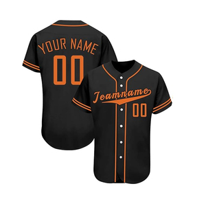 Uniformes de béisbol por sublimación personalizados de alta calidad Camisetas de béisbol de poliéster unisex con logotipo personalizado para adultos - Product Image 4