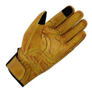 Dual Protect Men's Winter Leather Motorbike Gloves with Hard Knuckles Touchscreen Custom Auto Racing Motorcycle Wear for Bikers - Product Image 3