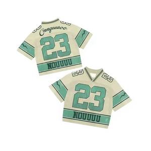 Youth American <b>Football</b> Jersey High Quality Sublimation New Design Short Sleeve Shirt Breathable Plus Size with Low MOQ <b>Price</b> - Product Image 6