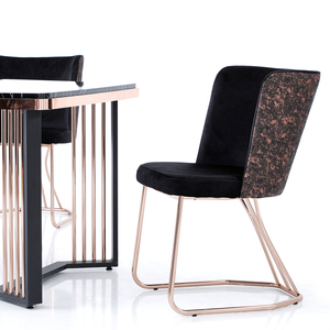 เก้าอี้โรงแรมหรูหราออกแบบโลหะร่วมสมัยซัพพลายเออร์ตุรกี OEM โครงการ DIY และการออกแบบ - Product Image 4
