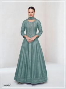 Nouvelle Collection Neige Automne Soie avec Broderie Costume de Travail pour Femmes Vente en Ligne - Product Image 4