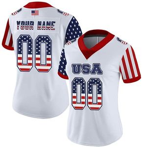 Maillot de football France pour femmes de haute qualité personnalisé conception d'équipe nationale authentique nouveau maillot de maille de Polyester en gros adultes - Product Image 3