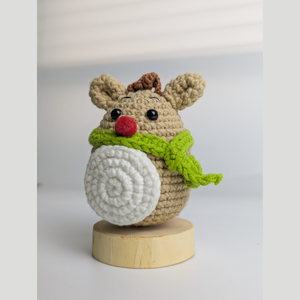 Juguete de peluche de ganchillo personalizado, regalo de punto suave para cumpleaños y vacaciones - Product Image 3