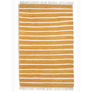 Alfombras de tejido plano de algodón a rayas de diseño 2025 para uso en interiores y exteriores, alfombras y juegos económicos con gran valor - Product Image 3