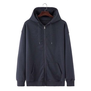 Best Selling Men's Custom Embroidered Breathable Pocket <b>Fleece</b> <b>Hoodies</b> Solid Color Plus Size Winter Hot Sale - Product Image 1