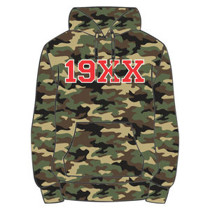 KAP Camo Pullover Sudadera con capucha Mezcla de algodón Ropa de fraternidad griega Personalizada Divine Nine HBCU Greek Life Streetwear con Año de fundación - Product Image 2