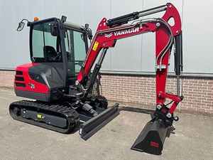 Miniexcavadora Yanmar SV26, excavadora hidráulica compacta de cola cero de 2,6 toneladas para paisajismo de construcción y trabajos de utilidad - Product Image 6