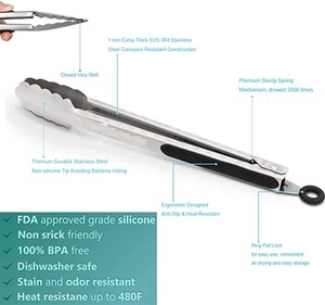 ที่คีบขนมปังแบบโบราณหลากสีเงางามดูดีที่สุดสำหรับโรงแรมบ้านและเครื่องครัวการแพ็กแบบกำหนดเอง - Product Image 5