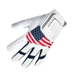 100% véritables gants de Golf pour hommes anti-dérapant particule respirant cuir matériel confortable doux en peau de mouton sport Compatible - Product Image 5